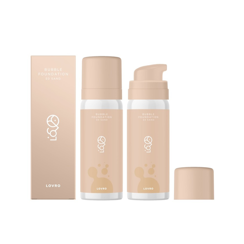 Lovro Bubble Foundation Podkład o Napowietrzonej Rozświetlającej Formule 03 Sand
