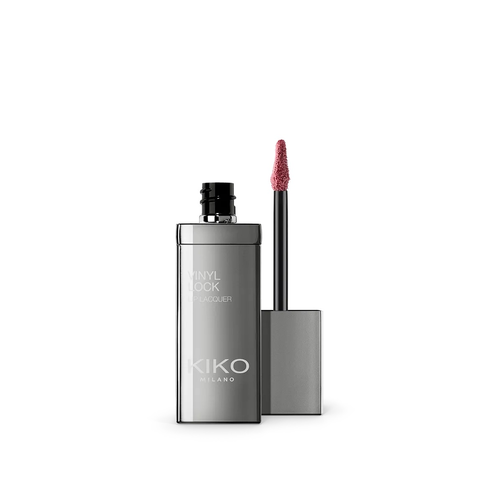 KIKO Milano Vinyl Lock Lip Lacquer Pomadka w Płynie o Winylowym Wykończeniu 03 Natural Nude