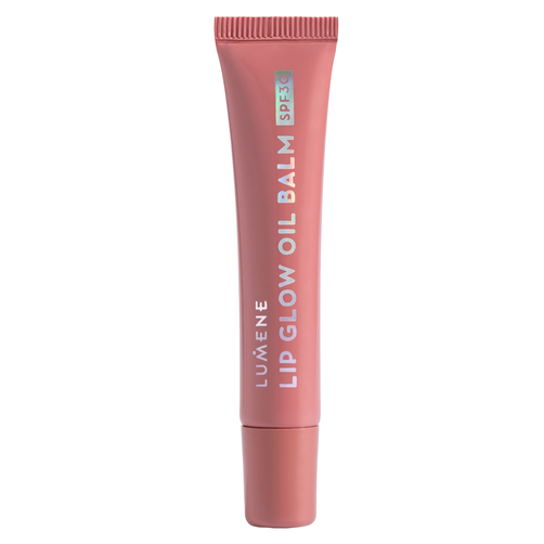 LUMENE Lip Glow Oil Balm Balsam do Ust z Olejkiem i Filtrem SPF30 1 Fudge