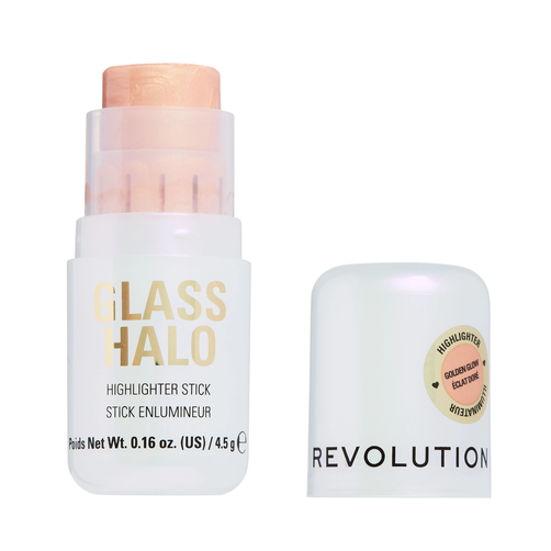 Makeup Revolution Glass Halo Rozświetlacz w Sztyfcie Golden Glow