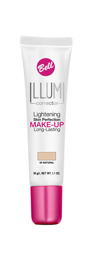 Bell Illumi Corrector Trwały Fluid Rozświetlająco-Korygujący 03 Natural