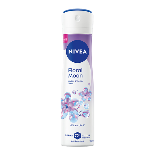NIVEA Floral Moon Antyperspirant w Sprayu dla Kobiet 72h Ochrony 150ml