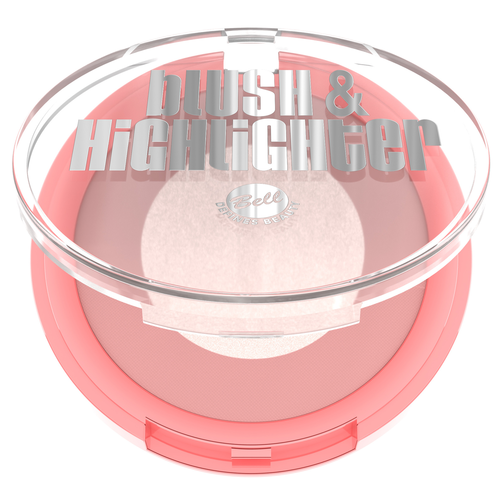 Bell Blush & Highlighter Rozświetlający Róż do Policzków 01 Rose Light