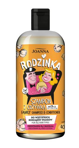 Joanna Rodzinka Szampon z Odżywką dla Całej Rodziny 400ml