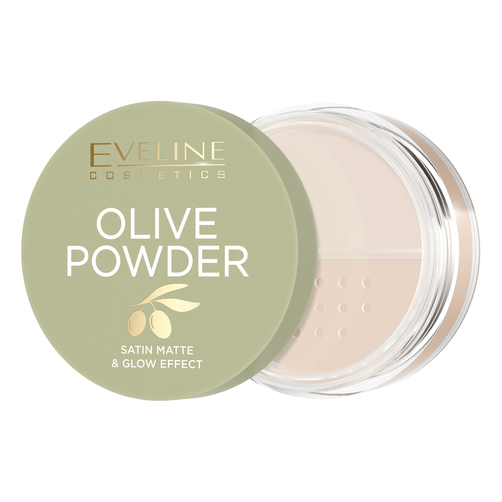 Eveline Olive Powder Puder Sypki z Ekstraktem z Liści i Nasion Oliwki