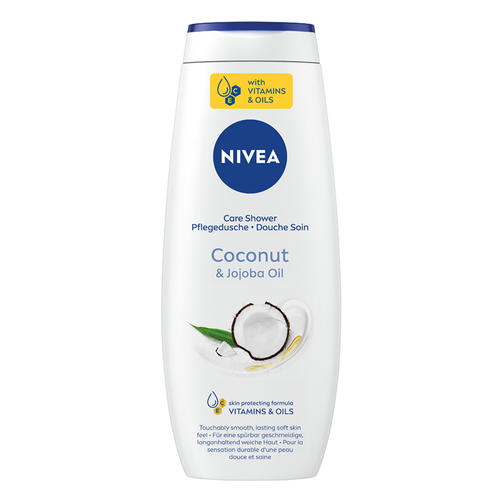 NIVEA Coconut & Jojoba Oil Żel pod Prysznic z Witaminami i Olejkami 500ml