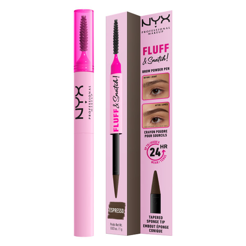 NYX Professional Makeup Fluff & Snatch! Pudrowy Pisak do Brwi Espresso