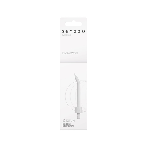 SEYSSO Medica Końcówki do Irygatora Pocket White