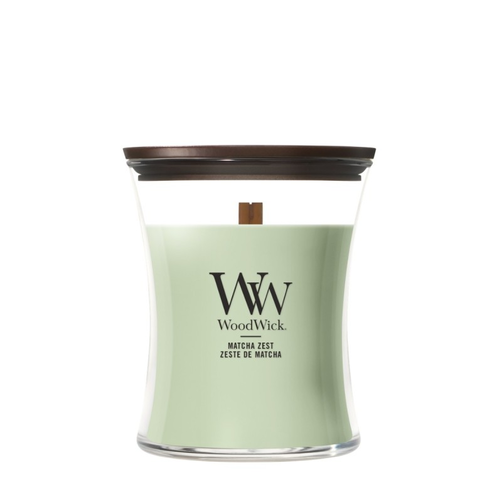 WoodWick Świeca w Średnim Słoiku Matcha Zest