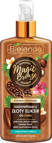 Bielenda Magic Bronze Rozświetlający Złoty Eliksir do Ciała Nowa Edycja 150 ml