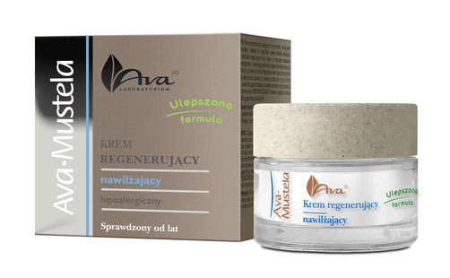 AVA Laboratorium Mustela Krem Regenerująco-Nawilżający 50ml