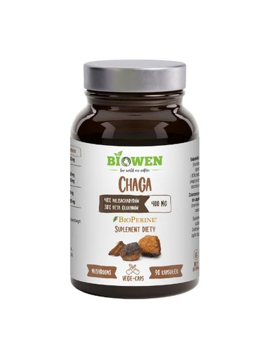 Biowen Chaga Suplement Diety 90 Kapsułek