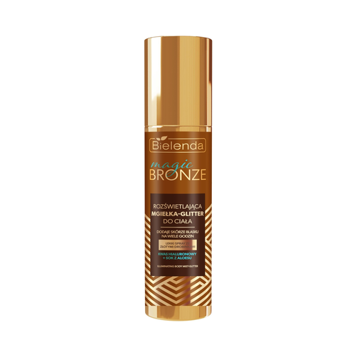 Bielenda Magic Bronze Rozświetlająca Mgiełka Glitter do Ciała 75ml