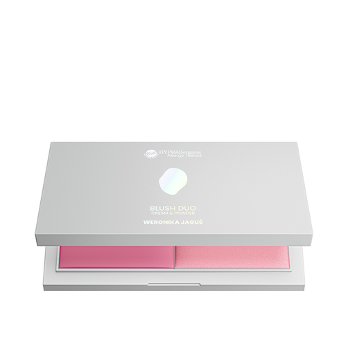 Bell HYPOAllergenic x Weronika Jaguś Blush Duo Zestaw Róży do Policzków 01 Sharpay