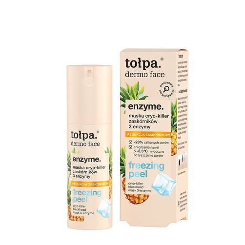 Tołpa Dermo Face Enzyme Maska Cryo-Killer Zaskórników 3 Enzymy 50ml