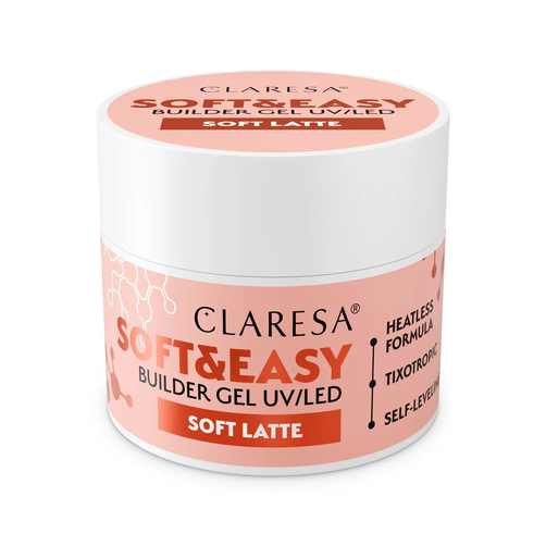 Claresa Żel Budujący Soft & Easy Soft Latte 45g