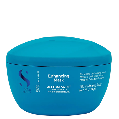 Alfaparf Semi di Lino Enhancing Mask Wzmacniająca Maska do Włosów Kręconych 200ml