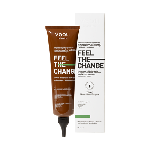 Veoli Botanica Feel The Change Oczyszczająco-Złuszczający Peeling do Skóry Łojotokowatej 150ml