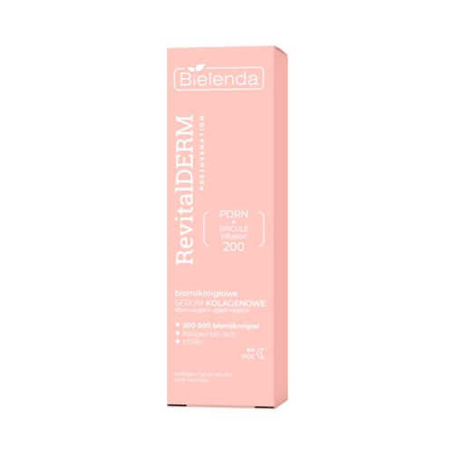 Bielenda RevitalDERM Prejuvenation Biomikroigłowe Serum Kolagenowe Stymulująco-Ujędrniające na Noc 30ml