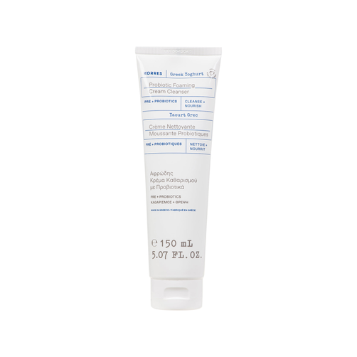 KORRES Greek Yoghurt Kremowy Żel do Mycia Twarzy z Probiotykami 150ml