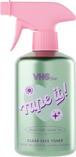 VHS Skin Tape It! Clear Oczyszczający Tonik do Twarzy 300ml