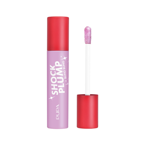 PUPA Milano Shock Plump Bling Bling Błyszczyk Powiększający Usta z Drobinkami 011 Fancy Diamond