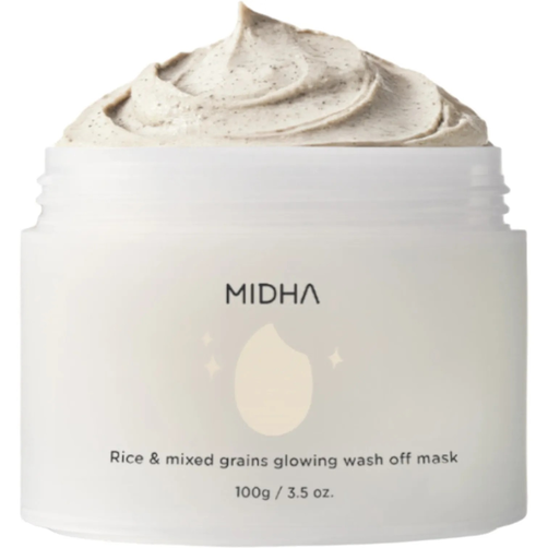 Midha Rice & Mixed Grains Glowing Mask Maska do Twarzy z Ryżem i Kompleksem Składników Roślinnych 100ml