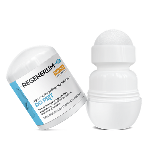 Regenerum Regeneracyjny Peeling Enzymatyczny do Pięt Roll-On 50ml