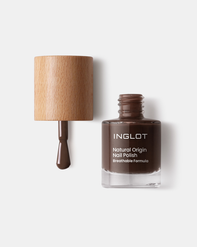 Inglot Natural Origin Lakier do Paznokci 057 Deep Chocolate