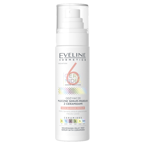 Eveline 6 Ceramides Odżywcze Mleczne Serum-Mgiełka z Ceramidami 110ml