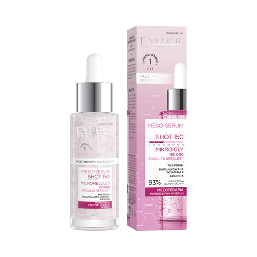 Eveline Meso-Serum Shot 150 Mezoteraipia Mikroigłowa w Serum 30ml
