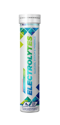 ALLNUTRITION Elektrolity Suplement Diety o Smaku Arbuzowym 20 Tabletek Musujących