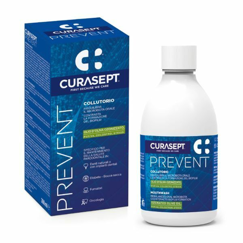 Curasept Prevent Płyn do Płukania Jamy Ustnej Wzmacniający Dziąsła 300ml