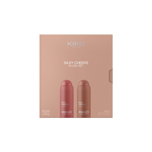 KIKO Milano Silky Cheeks Zestaw Róży do Policzków