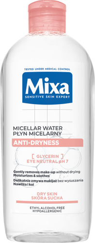 Mixa Płyn Micelarny Przeciw Przesuszaniu 400ml