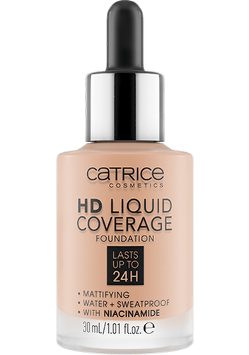 Catrice HD Liquid Coverage Płynny Podkład Kryjący 020 Rose Beige