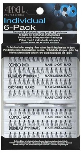 ARDELL 6-Pack Zestawów Rzęs w Kępkach Combo Pack