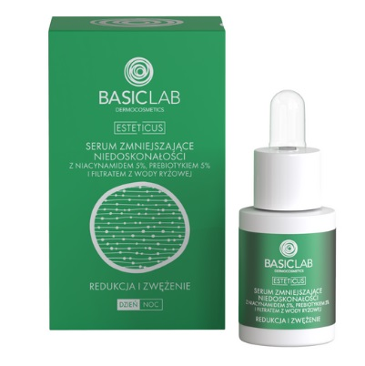 BasicLab Esteticus Serum Zmniejszające Niedoskonałości 15ml