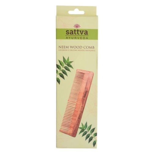 Sattva Neem Comb Grzebień Dual 19cm